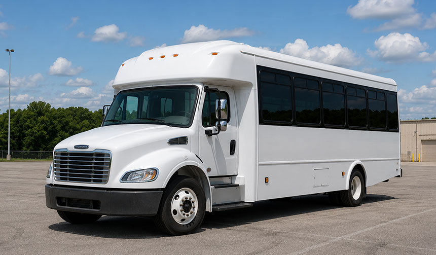 25-passenger minibus available for charter in Iola, TX